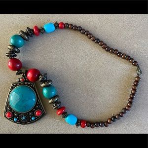 Boho style necklace